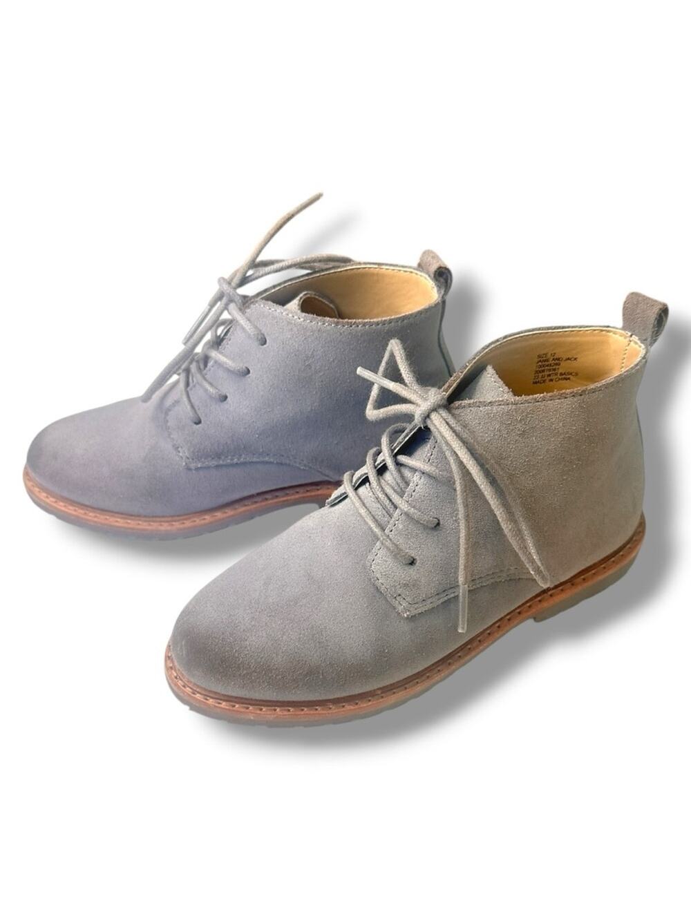 Janie and Jack - Classic Suede Boys Boot Size 12